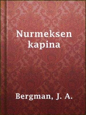 cover image of Nurmeksen kapina